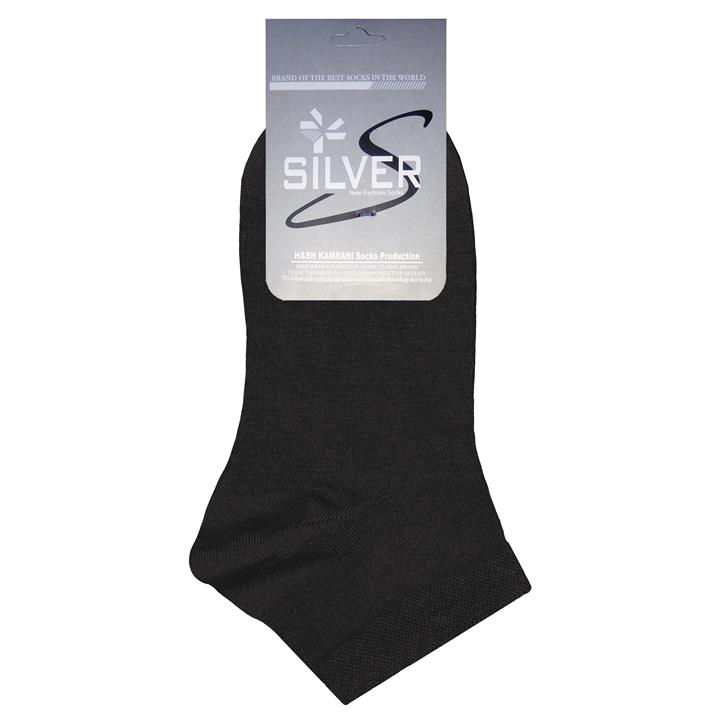 جوراب مردانه سیلور مدل TS 2-2 رنگ مشکی